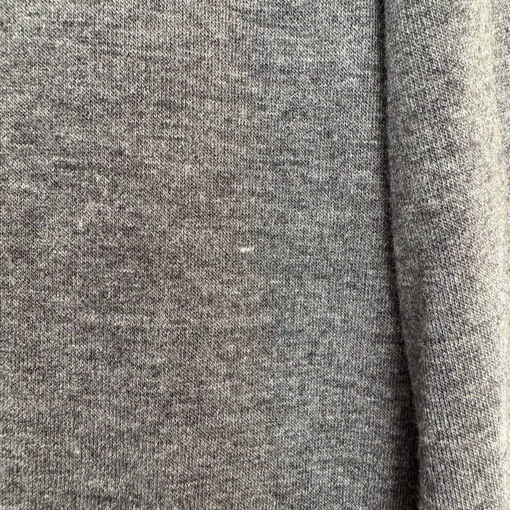 BloomChic Heathered Charcoal Gray V-Neck Lace Hem size 18-20 Plus Size - Picture 9 of 10